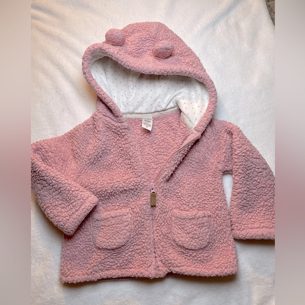 Pink/Mauve Sherpa Hoodie